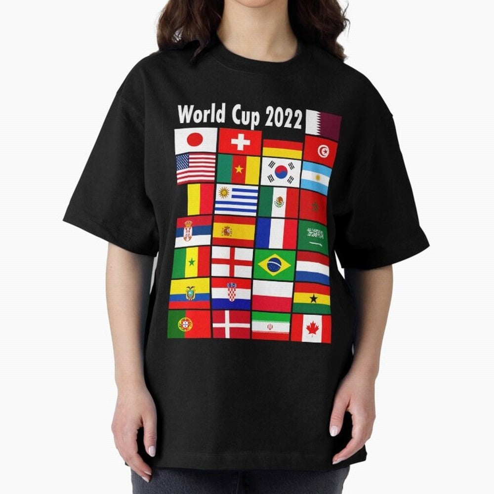 Countries Participating In The World Cup 2022 Qatar Classic T-Shirt Create the FIFA World Cup 2026 Group Stage Journey through Cristiano Ronaldo Highlights, Brazil Pride, Stadium Memories, Football Loyalty, International Chants and Championship