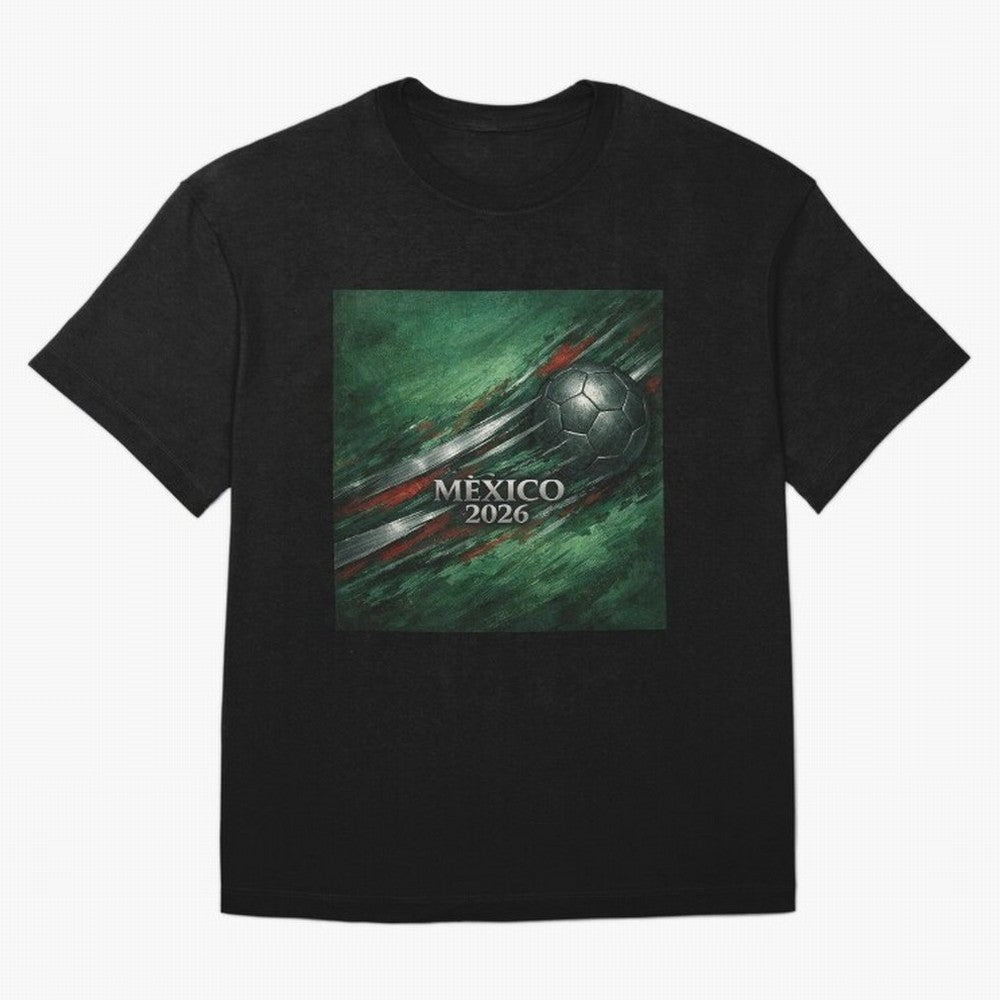 Mexico 2026 Kickoff Emblem Classic T-Shirt Show Match Day Excitement for FIFA World Cup 2026 USA Canada Mexico Spirit, Centered on Spain and Netherlands, Mbappe and Neymar, Classic Soccer Heritage, Championship Pressure, Fan Loyalty and