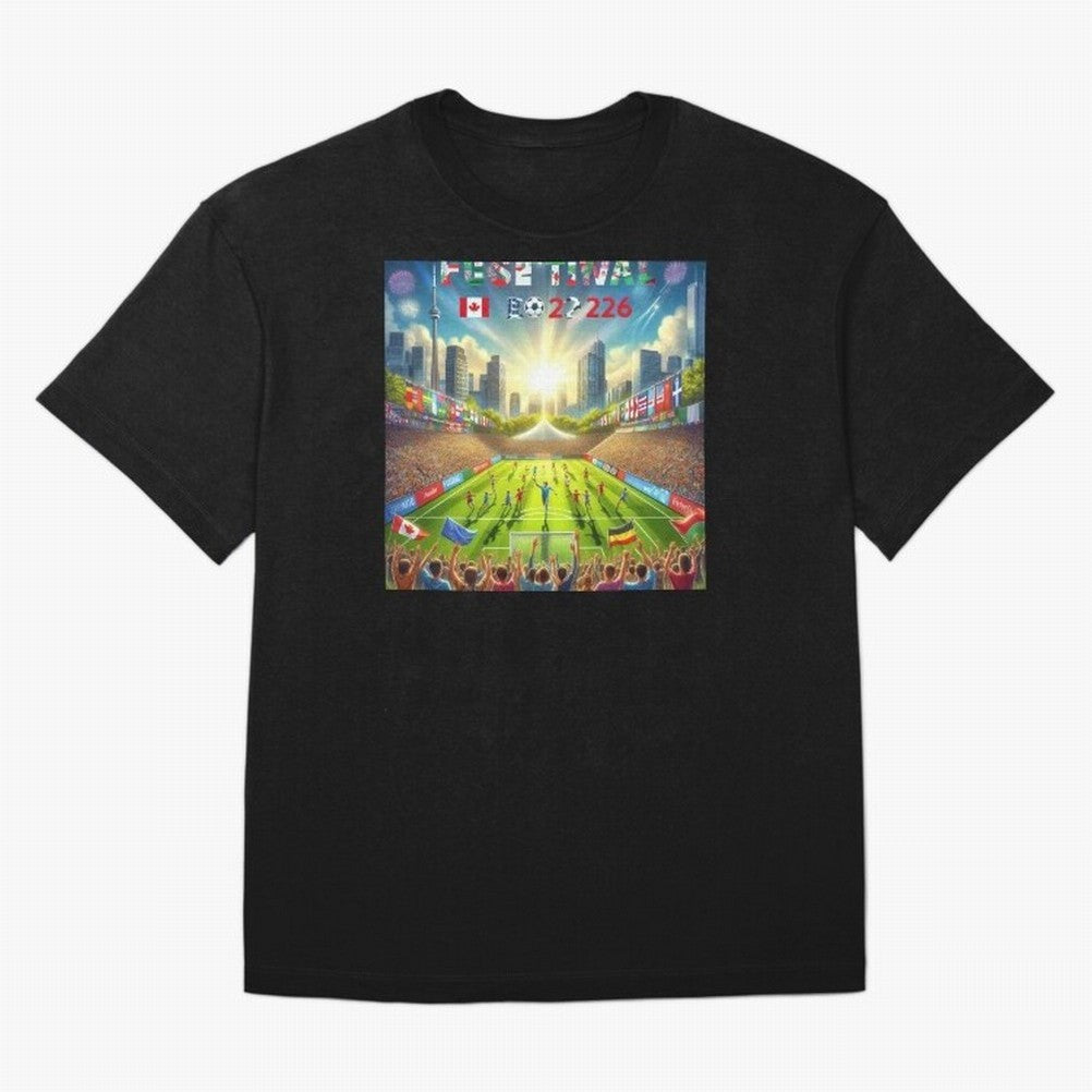 TORONTO SOCCER FESTIVAL 2026 Classic T-Shirt Bring Legendary Rivalry Energy to FIFA World Cup 2026 Group Stage Spirit, Connected to Portugal, Messi and Cristiano Ronaldo, Match Day Excitement, Supporter Culture, Golden Goals and Global Football