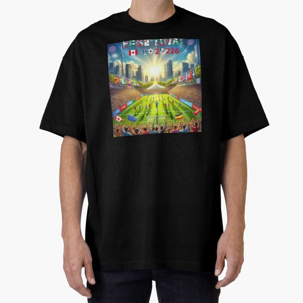 TORONTO SOCCER FESTIVAL 2026 Classic T-Shirt Bring Legendary Rivalry Energy to FIFA World Cup 2026 Group Stage Spirit, Connected to Portugal, Messi and Cristiano Ronaldo, Match Day Excitement, Supporter Culture, Golden Goals and Global Football
