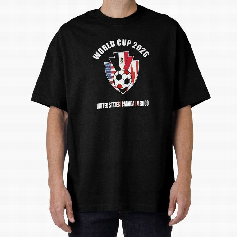 World Cup 2026 T-Shirt_85693409 Classic T-Shirt Keep Football History Alive during FIFA World Cup 2026 USA Canada Mexico Spirit, Made for Brazil, Portugal and Argentina, Messi, CR7 and Mbappe, Championship Spirit, Famous Goals, Roaring Crowds and