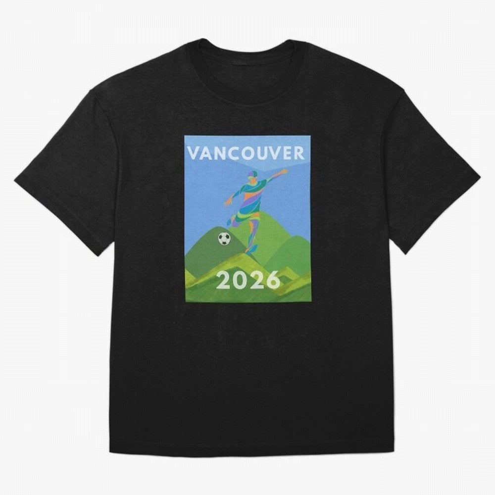 Vancouver soccer 2026 host city Classic T-Shirt Honor Champions and Dreams in the FIFA World Cup 2026 USA Canada Mexico Journey through Messi and Cristiano Ronaldo Highlights, Spain and Netherlands Pride, Champion Mindset, Group Stage Buzz,