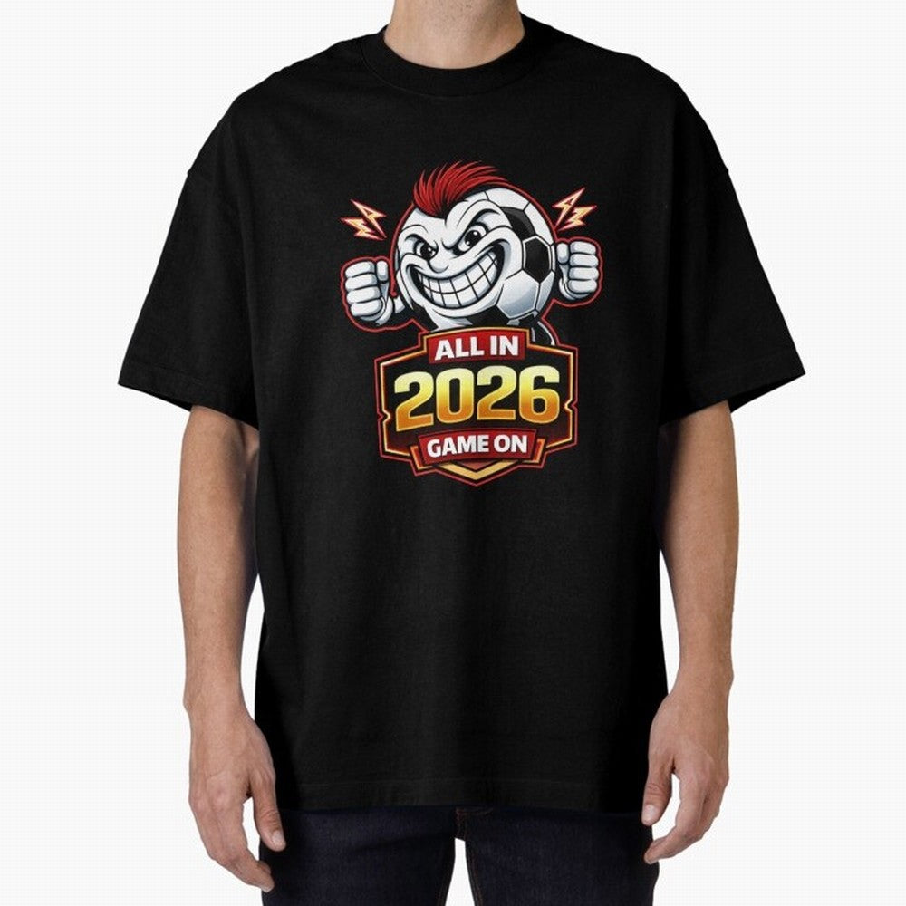 All in 2026 soccer fan design Classic T-Shirt Bring Retro Soccer Energy to the FIFA World Cup 2026 USA Canada Mexico Journey through Messi, CR7 and Mbappe Highlights, Portugal, Spain and Germany Pride, Stadium Memories, Football Loyalty,