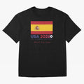 USA 2026 World Cup Americas football. Classic T-Shirt Celebrate Football Dreams Across Match Day Hype around FIFA World Cup 2026 Group Stage, Messi, Brazil, Champion Mindset, Group Stage Buzz, Knockout Tension and Passionate Fan Culture; Created