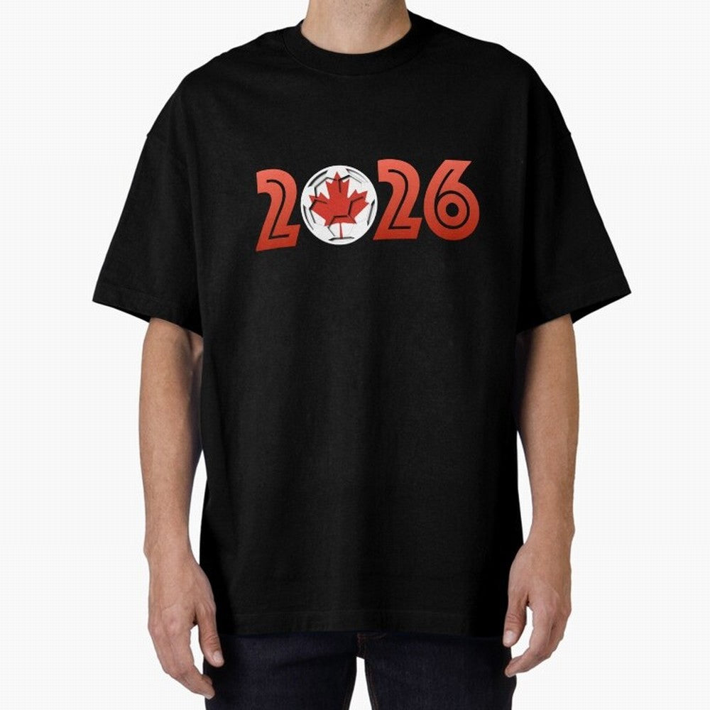 Canada Soccer 2026 Design Classic T-Shirt Relive the Noise and Pride of Global Football Passion for FIFA World Cup 2026 USA Canada Mexico, Filled with CR7, Brazil, Portugal and Argentina, Stadium Chants, National Pride, Trophy Dreams and