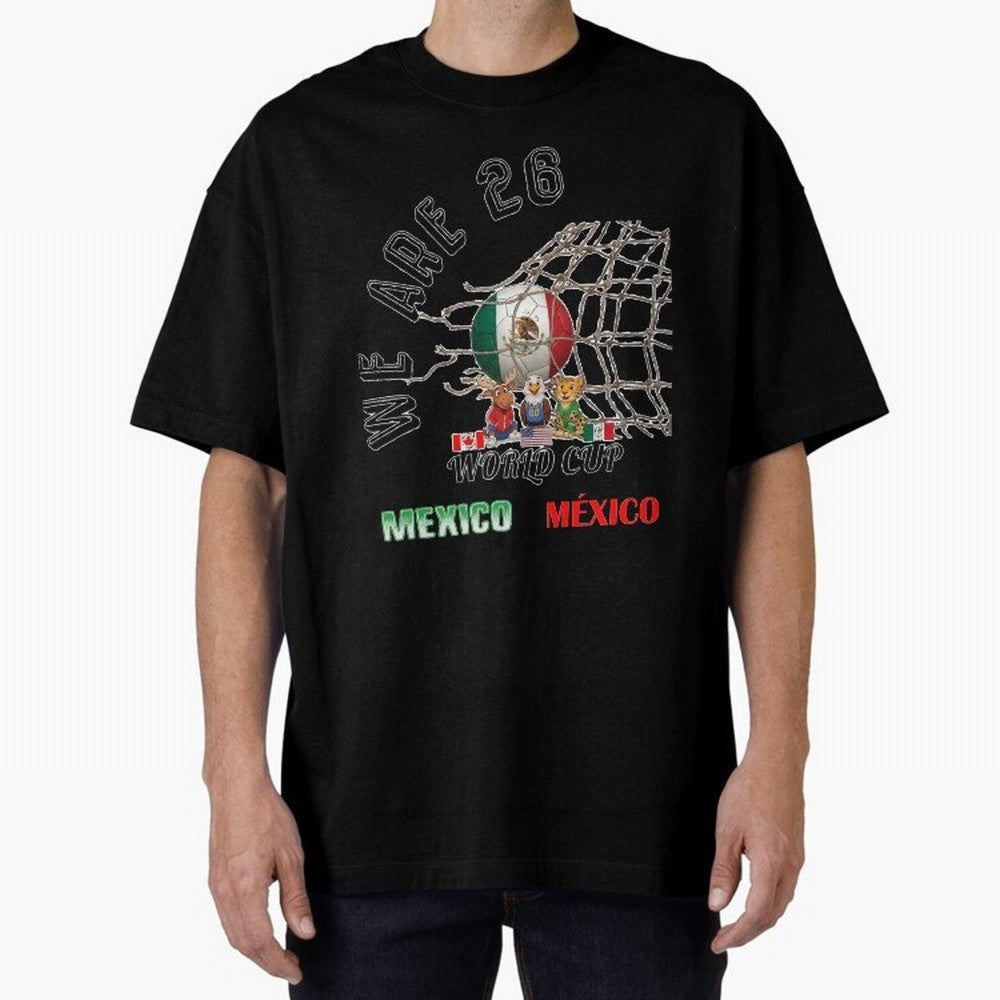 World cup 26 - Mexico Classic T-Shirt Make Every Kick Count in Global Football Passion for FIFA World Cup 2026 Group Stage, Made for Messi and Cristiano Ronaldo, England, France and Netherlands, Fan Favorite Moments, National Team Passion, Big