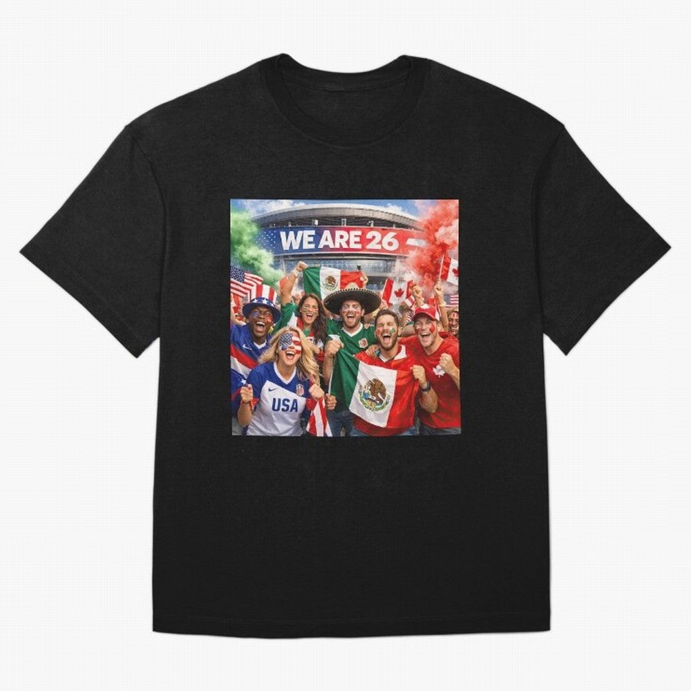 2026 FIFA World Cup Celebration Classic T-Shirt Stand with FIFA World Cup 2026 USA Canada Mexico Spirit, Built around Argentina and Brazil, CR7 and Messi, Game Day Rituals, Football Legends, Country Pride and the Road to the Final; Perfect for