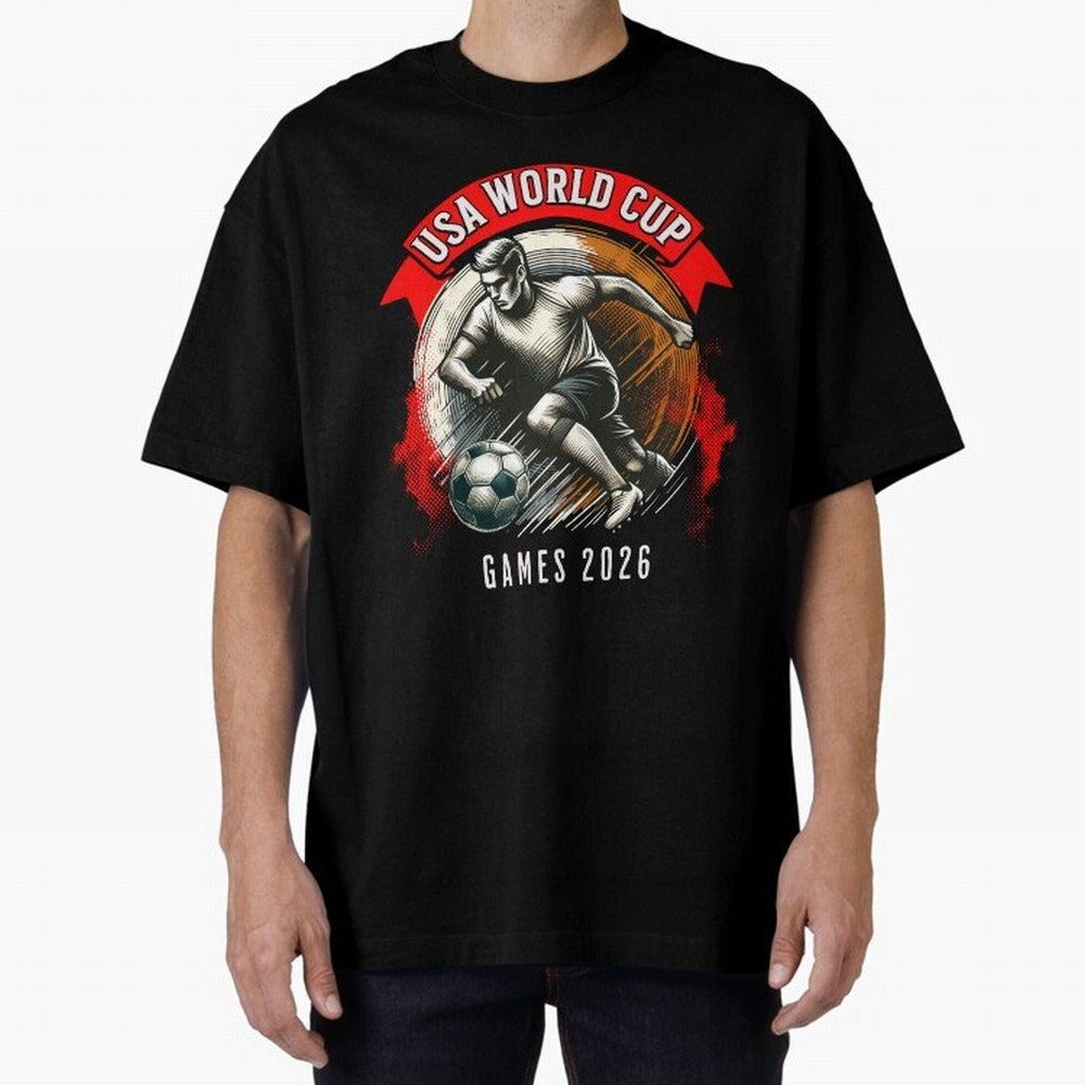 USA World Cup Classic T-Shirt Experience the FIFA World Cup 2026 USA Canada Mexico Journey through Mbappe and Neymar Highlights, Germany Pride, Supporter Pride, Iconic Celebrations, Legendary Names and Global Match Day Energy; Made for Collectors