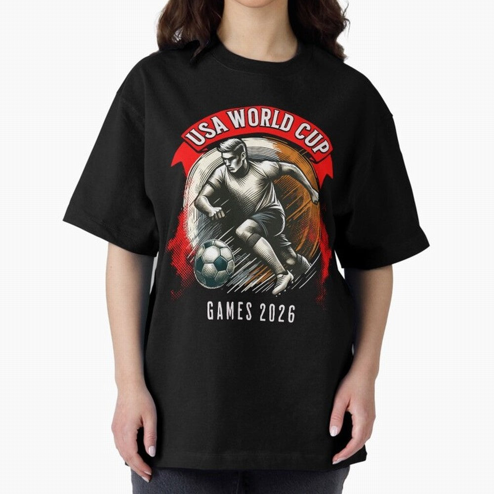 USA World Cup Classic T-Shirt Experience the FIFA World Cup 2026 USA Canada Mexico Journey through Mbappe and Neymar Highlights, Germany Pride, Supporter Pride, Iconic Celebrations, Legendary Names and Global Match Day Energy; Made for Collectors
