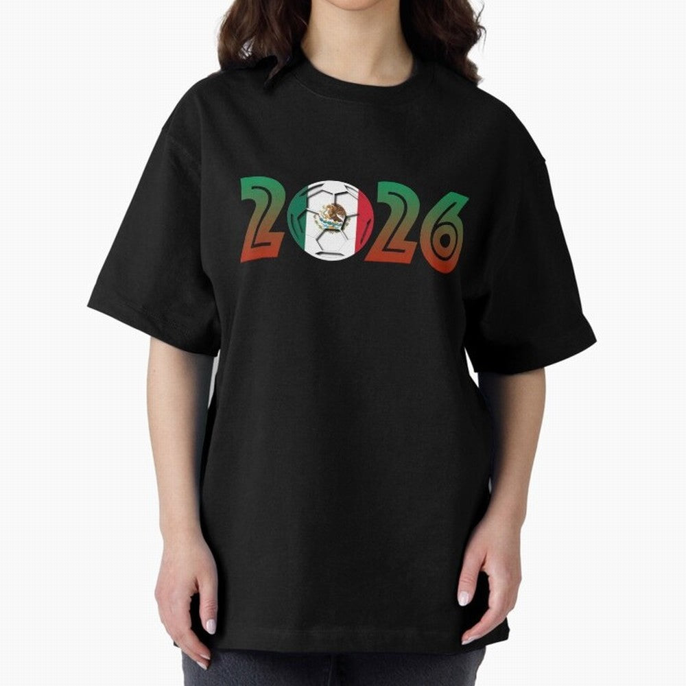 Mexico Soccer 2026 Design Classic T-Shirt Join Global Football Passion for FIFA World Cup 2026 USA Canada Mexico, Centered on CR7 and Messi, Portugal, Sports Nostalgia, International Competition, Famous Players and Unforgettable Victories; Created