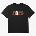 Mexico Soccer 2026 Design Classic T-Shirt Join Global Football Passion for FIFA World Cup 2026 USA Canada Mexico, Centered on CR7 and Messi, Portugal, Sports Nostalgia, International Competition, Famous Players and Unforgettable Victories; Created