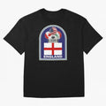 England 2026 Soccer T-shirt Classic T-Shirt Carry the Colors and Pride of Global Football Passion for FIFA World Cup 2026 Group Stage, Driven by Haaland and Mbappe, Brazil, Football Festival Excitement, Trophy Ambitions, Country Rivalries and Star