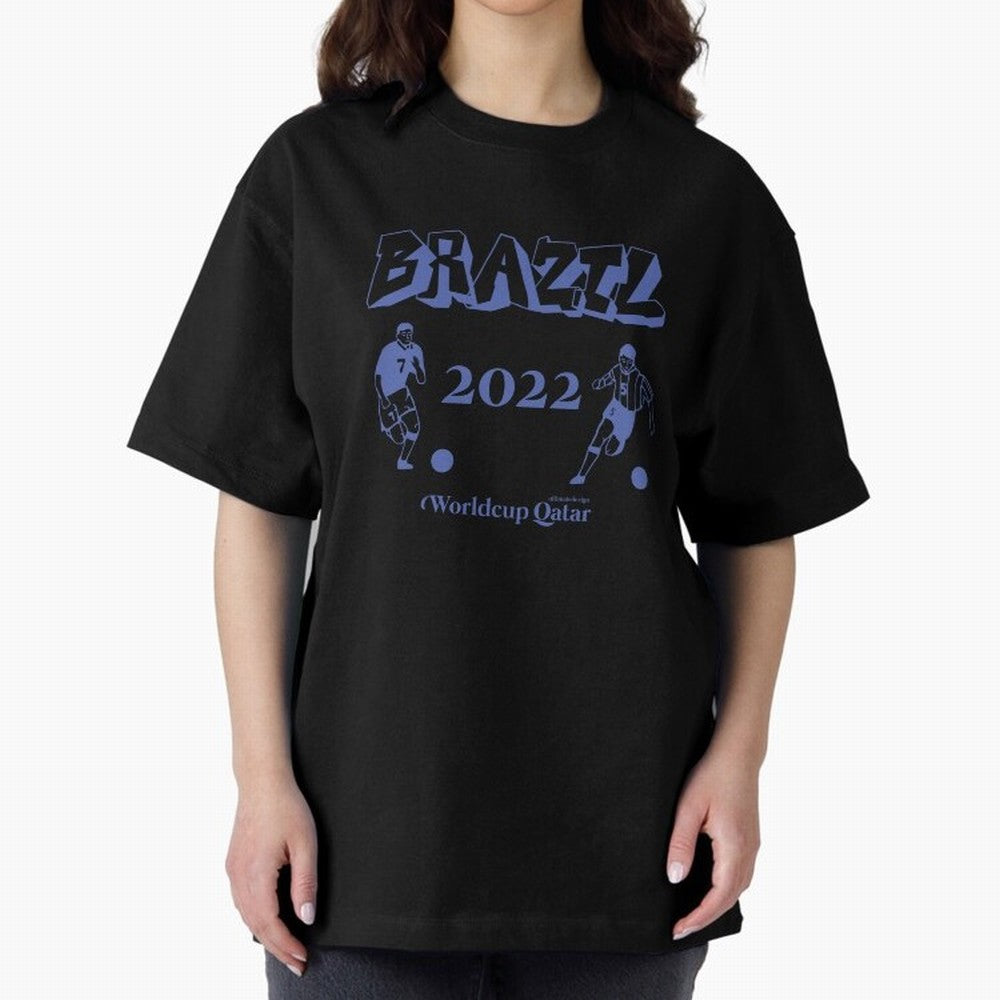 BRAZIL IN QATAR WORLDCUP 2022 Classic T-Shirt Create FIFA World Cup 2026 for Fans of Mbappe and Spain and Netherlands, Bringing Stadium Memories, Football Loyalty, International Chants and Championship Tradition; Perfect for Supporters Who Want