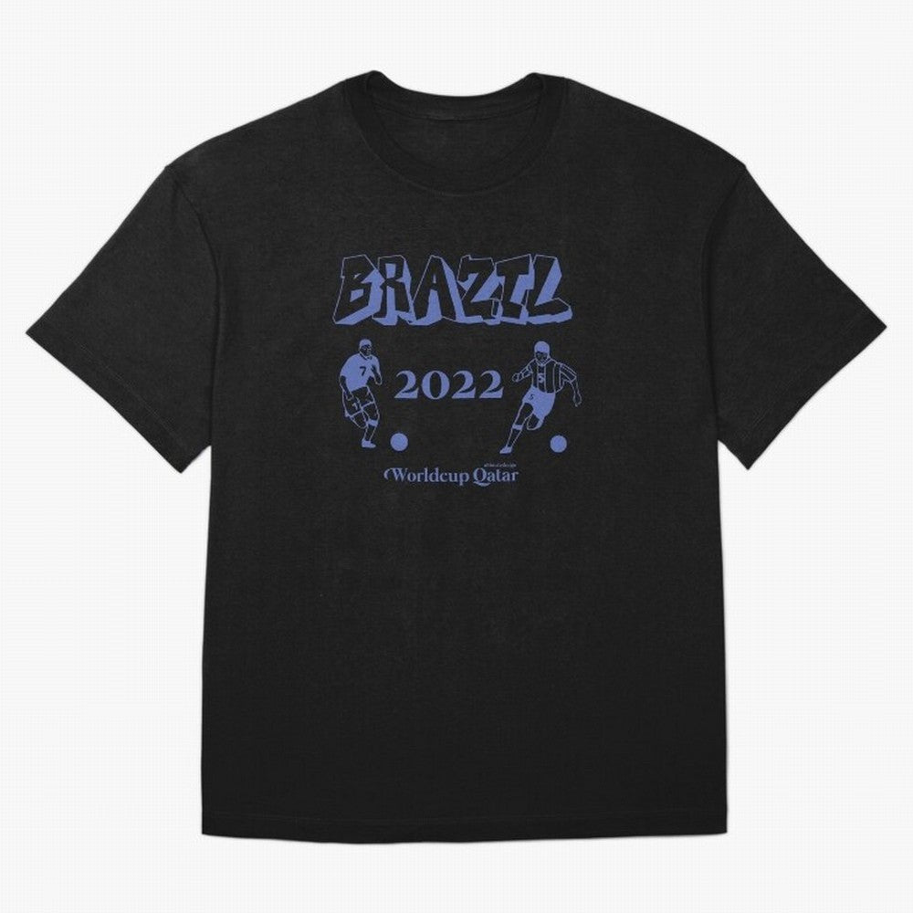 BRAZIL IN QATAR WORLDCUP 2022 Classic T-Shirt Create FIFA World Cup 2026 for Fans of Mbappe and Spain and Netherlands, Bringing Stadium Memories, Football Loyalty, International Chants and Championship Tradition; Perfect for Supporters Who Want