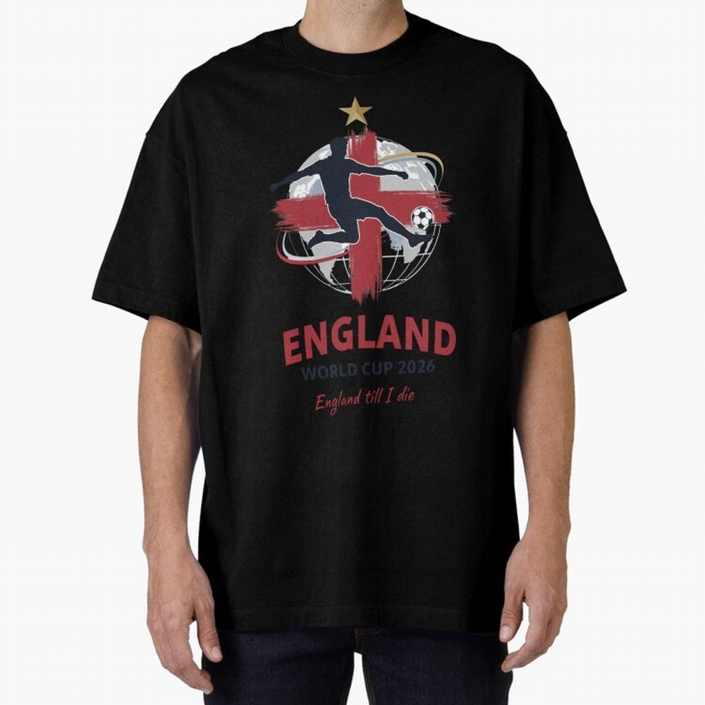 England - World Cup 2026 Fan Art Classic T-Shirt Make Game Day About Global Football Passion for FIFA World Cup 2026 USA Canada Mexico, Celebrating Neymar, England, France and Netherlands, Champion Mindset, Group Stage Buzz, Knockout Tension and