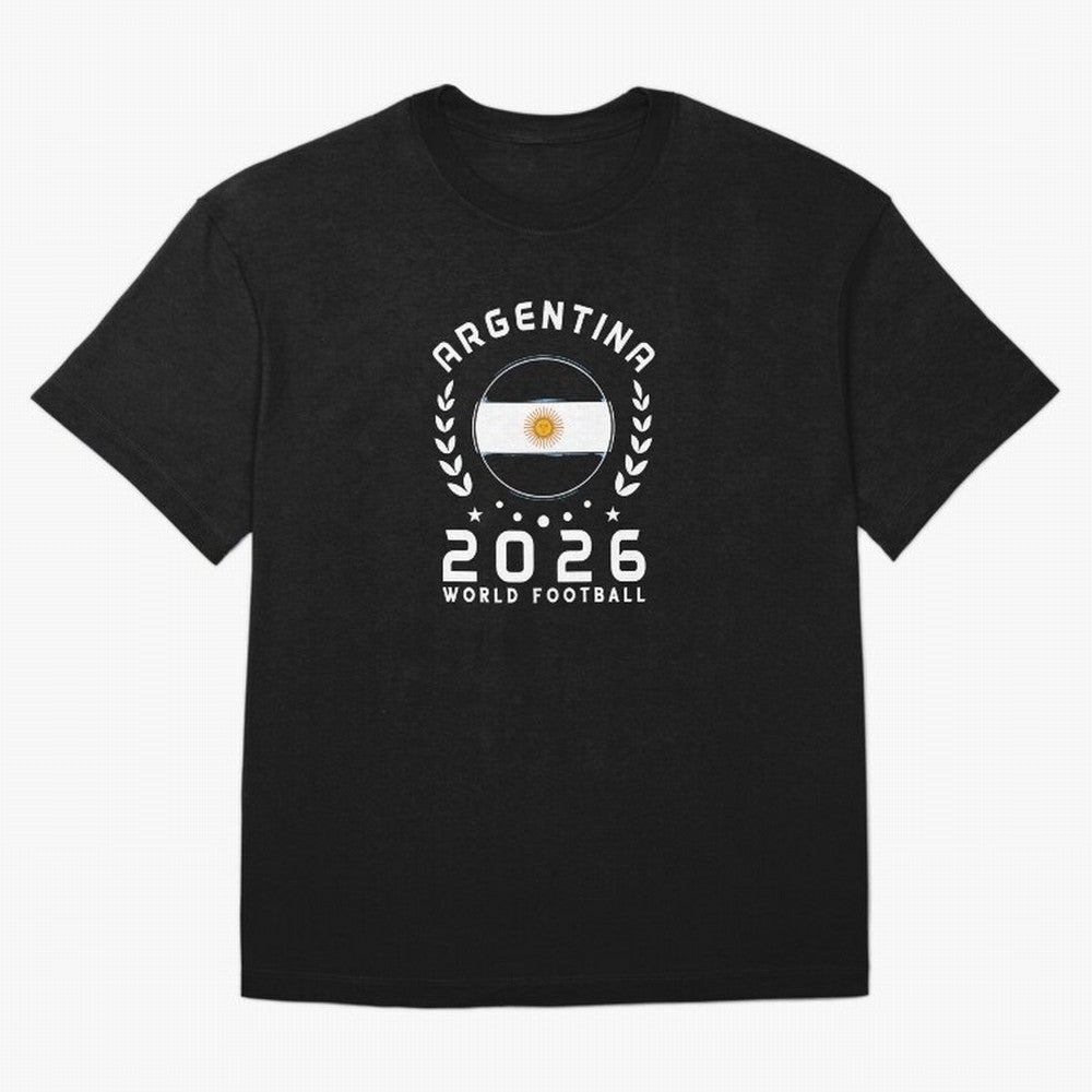 World Cup 2026 Argentina Football Fan Argentine Supporter T-Shirt_85614595 Classic T-Shirt Get Ready for the FIFA World Cup 2026 Journey through Messi and Cristiano Ronaldo Highlights, Portugal, Spain and Germany Pride, Global Supporter Spirit,