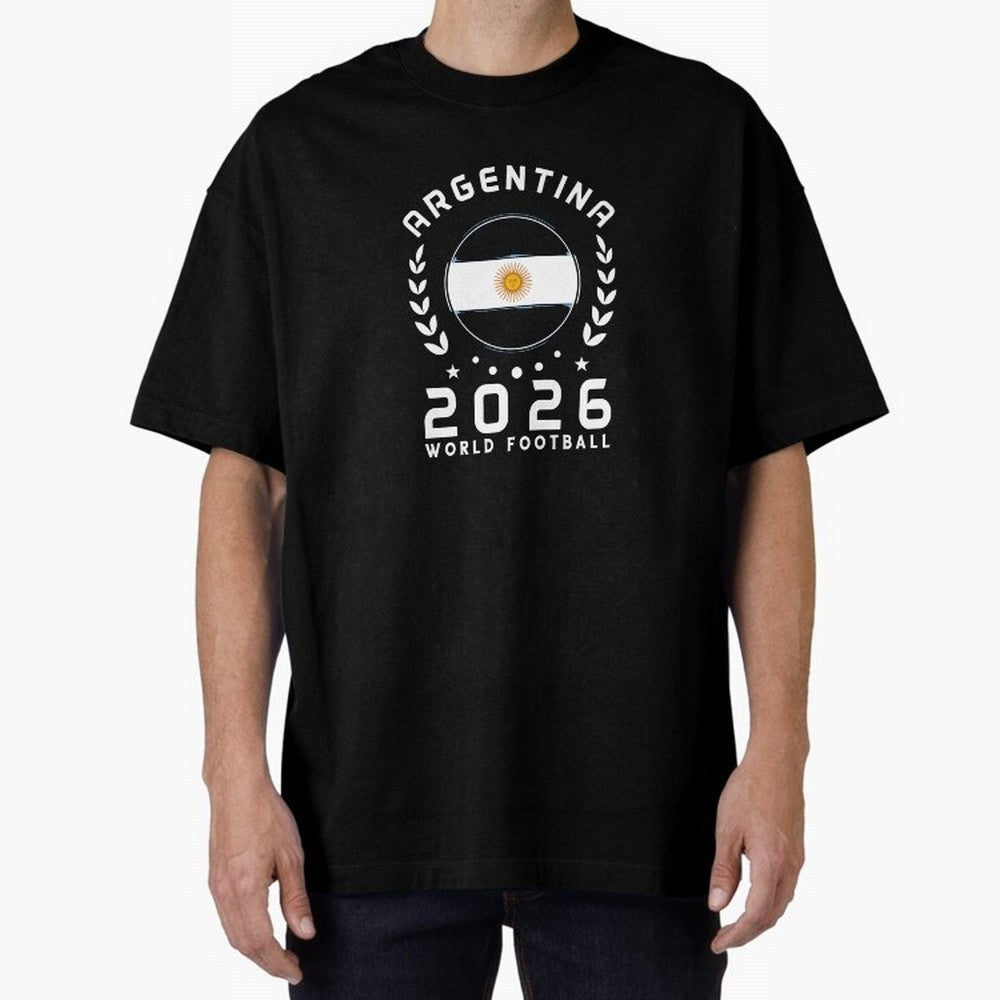 World Cup 2026 Argentina Football Fan Argentine Supporter T-Shirt_85614595 Classic T-Shirt Get Ready for the FIFA World Cup 2026 Journey through Messi and Cristiano Ronaldo Highlights, Portugal, Spain and Germany Pride, Global Supporter Spirit,