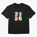 Mexico 2026 Soccer Ball Classic T-Shirt Refresh the FIFA World Cup 2026 USA Canada Mexico Journey through Neymar Highlights, Argentina and Brazil Pride, Global Supporter Spirit, Legendary Goals, National Colors and Tournament Celebration; Ideal for