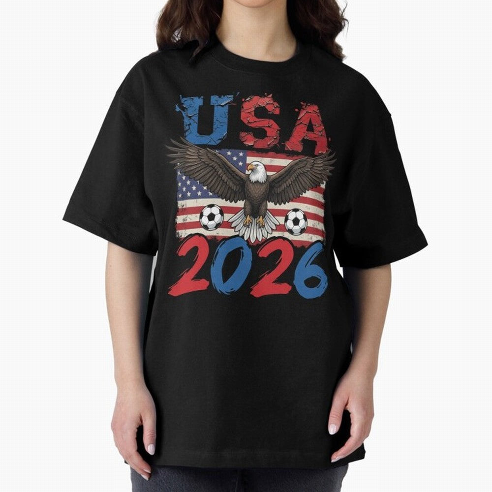 USA world cup 2026 soccer fan Classic T-Shirt Bring World Football Passion into FIFA World Cup 2026 USA Canada Mexico Spirit, Made for Portugal, Spain and Germany, Messi, Global Supporter Spirit, Legendary Goals, National Colors and Tournament