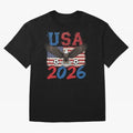 USA world cup 2026 soccer fan Classic T-Shirt Bring World Football Passion into FIFA World Cup 2026 USA Canada Mexico Spirit, Made for Portugal, Spain and Germany, Messi, Global Supporter Spirit, Legendary Goals, National Colors and Tournament