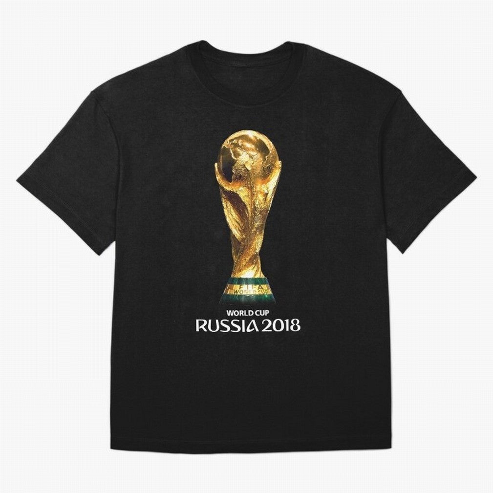 Cup I 2018 Classic T-Shirt Live the Energy of FIFA World Cup 2026 Spirit, with Argentina and Brazil, Messi, CR7 and Mbappe, Sports Nostalgia, International Competition, Famous Players and Unforgettable Victories; Ideal for Fans Who Follow Messi,