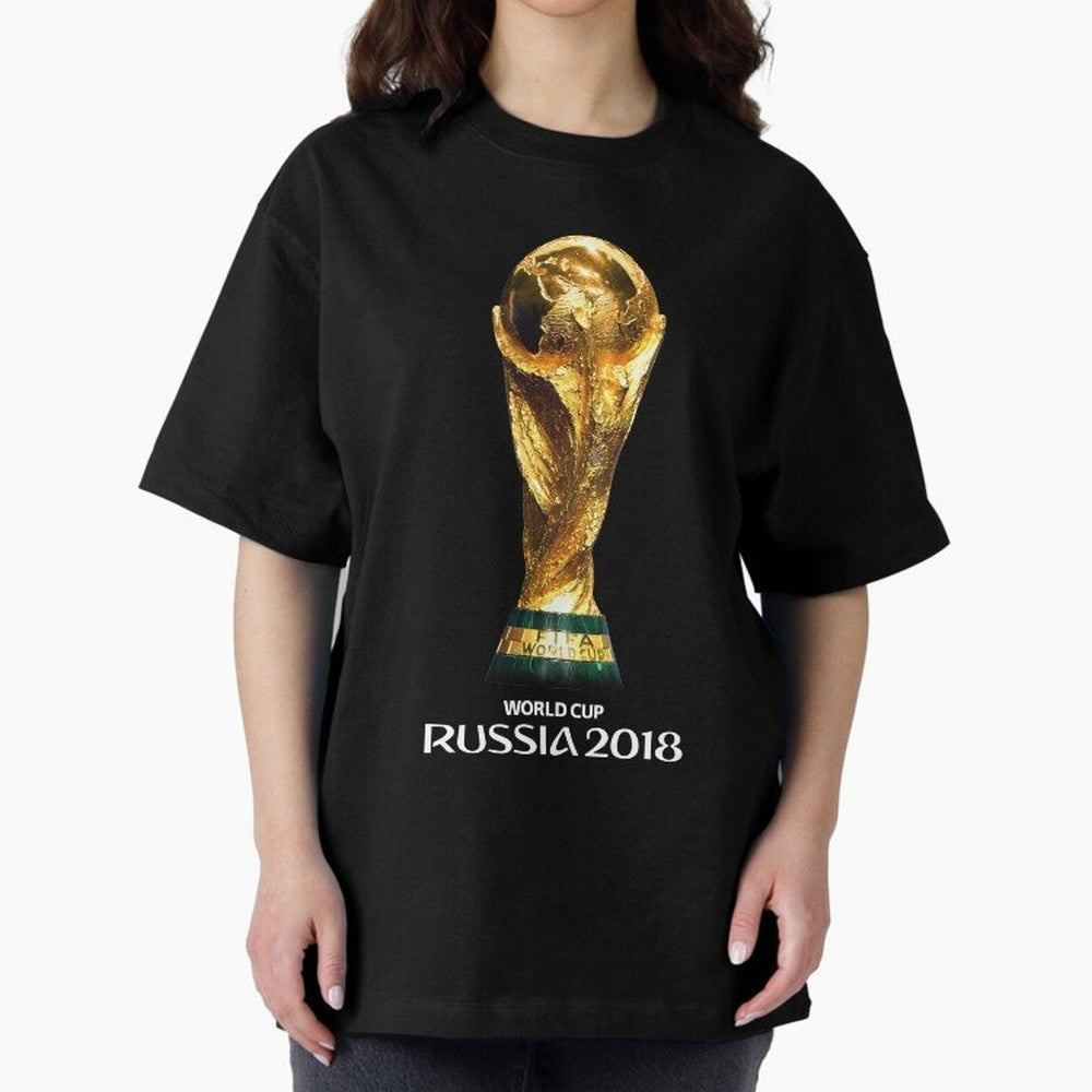 Cup I 2018 Classic T-Shirt Live the Energy of FIFA World Cup 2026 Spirit, with Argentina and Brazil, Messi, CR7 and Mbappe, Sports Nostalgia, International Competition, Famous Players and Unforgettable Victories; Ideal for Fans Who Follow Messi,
