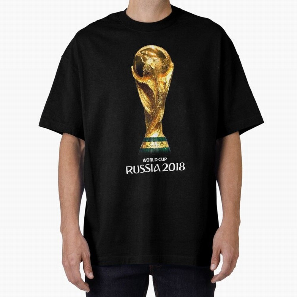 Cup I 2018 Classic T-Shirt Live the Energy of FIFA World Cup 2026 Spirit, with Argentina and Brazil, Messi, CR7 and Mbappe, Sports Nostalgia, International Competition, Famous Players and Unforgettable Victories; Ideal for Fans Who Follow Messi,