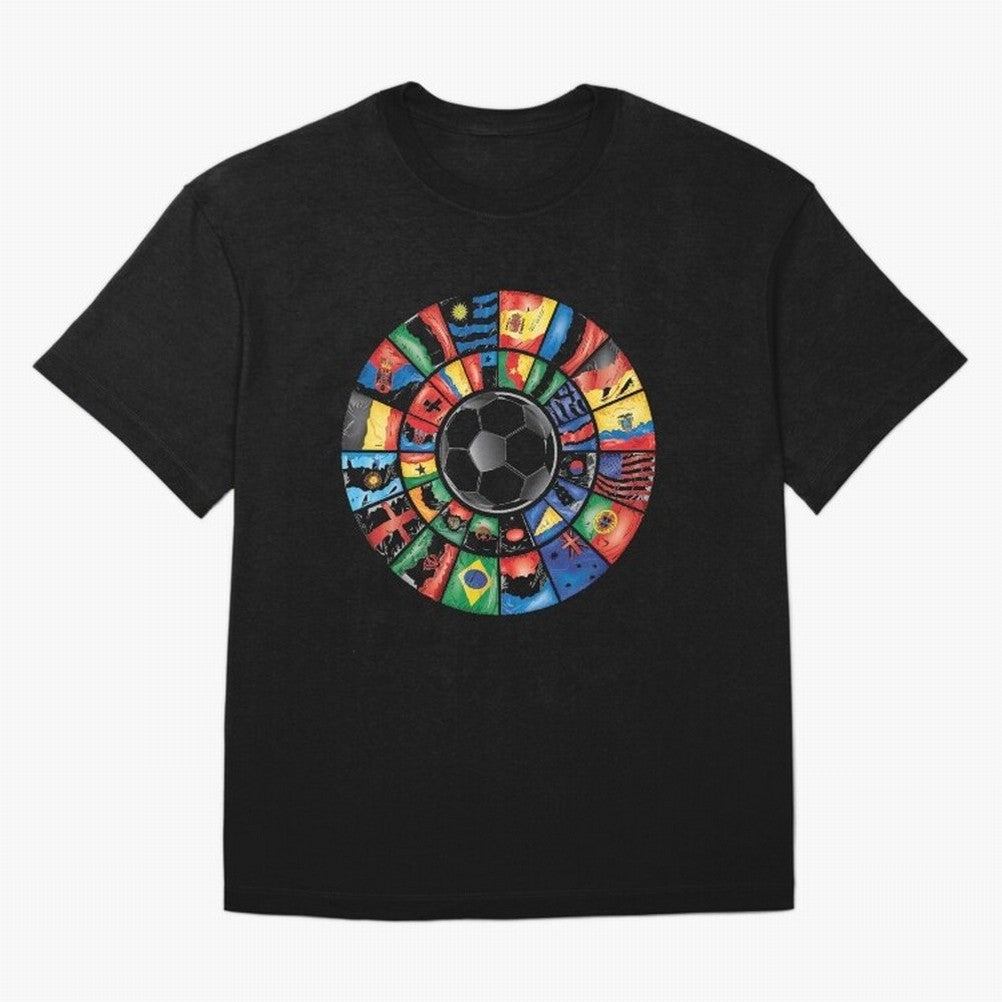 Football World cup Qatar Classic T-Shirt Create FIFA World Cup 2026 USA Canada Mexico for Fans of Messi, Neymar and Mbappe and Netherlands, Bringing Vintage Soccer Flavor, Modern Football Stars, National Flags and Final Night Emotion; Perfect for