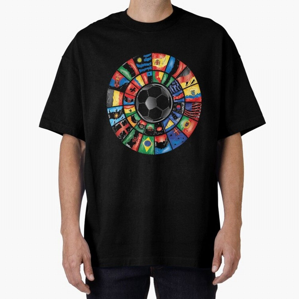 Football World cup Qatar Classic T-Shirt Create FIFA World Cup 2026 USA Canada Mexico for Fans of Messi, Neymar and Mbappe and Netherlands, Bringing Vintage Soccer Flavor, Modern Football Stars, National Flags and Final Night Emotion; Perfect for