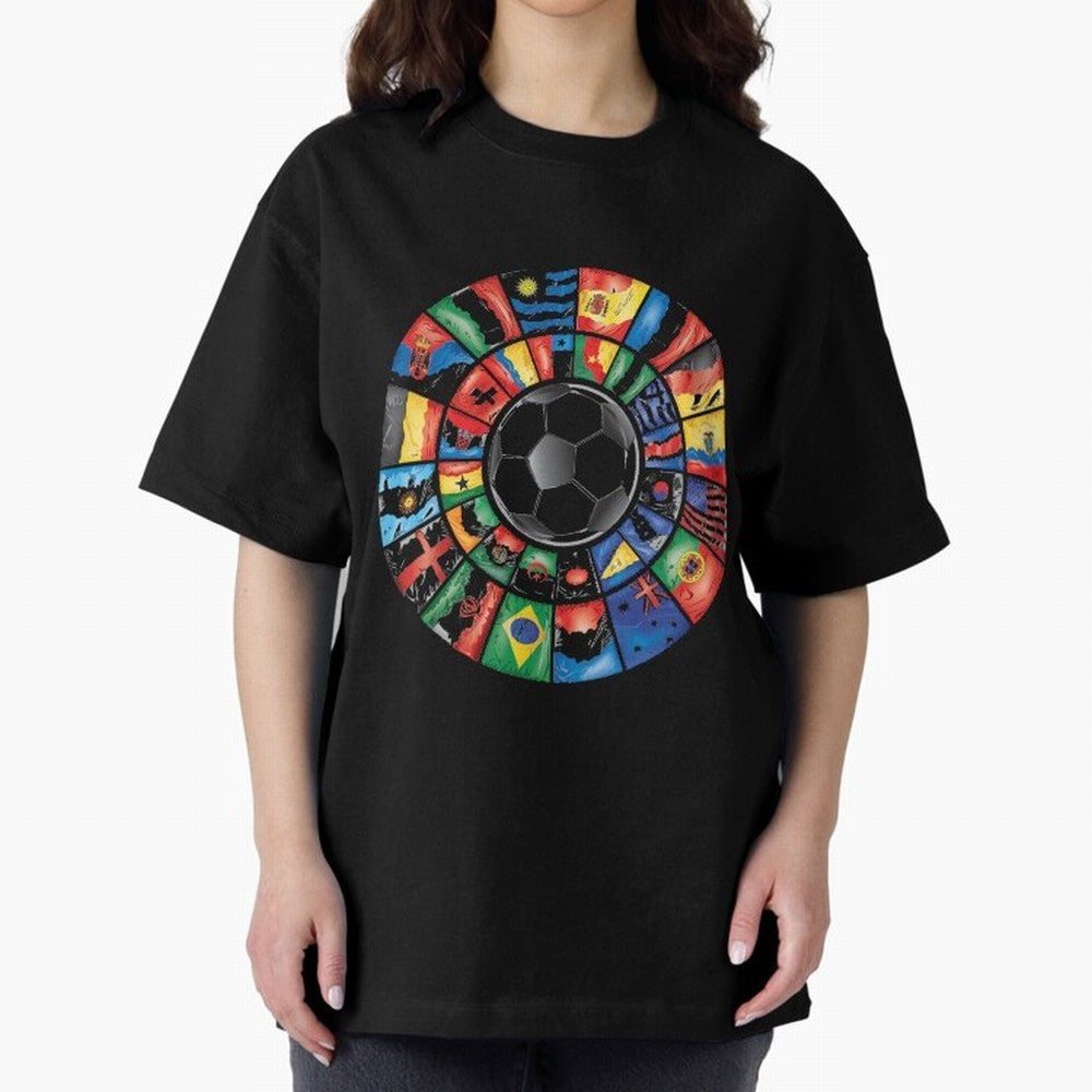 Football World cup Qatar Classic T-Shirt Create FIFA World Cup 2026 USA Canada Mexico for Fans of Messi, Neymar and Mbappe and Netherlands, Bringing Vintage Soccer Flavor, Modern Football Stars, National Flags and Final Night Emotion; Perfect for