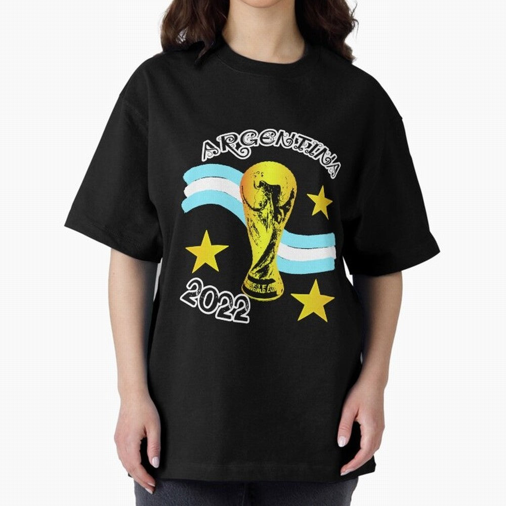 Argentina 2022 Classic T-Shirt Bring Retro Soccer Energy to Match Day Hype around FIFA World Cup 2026 USA Canada Mexico, CR7 and Messi, Portugal, Match Day Excitement, Supporter Culture, Golden Goals and Global Football Passion; Perfect for Fans,