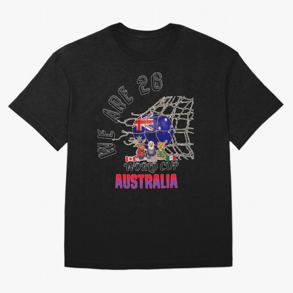 World cup 26 - Australia Classic T-Shirt Bring Retro Soccer Energy to Match Day Hype around FIFA World Cup 2026 USA Canada Mexico, CR7 and Messi, Portugal, Match Day Excitement, Supporter Culture, Golden Goals and Global Football Passion; Perfect