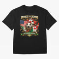 Road to 2026 Soccer Tournament - USA Mexico Canada Flags Classic T-Shirt Turn Up for the FIFA World Cup 2026 USA Canada Mexico Journey through Messi and Cristiano Ronaldo Highlights, France and Portugal Pride, Football Passion, Legendary