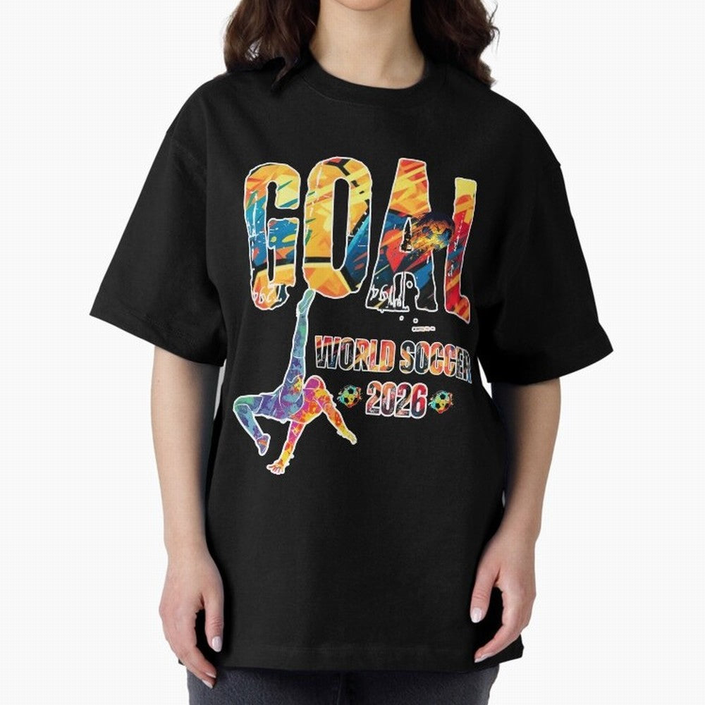Goal World Soccer Championship 2026 Classic T-Shirt Celebrate Match Day Hype around FIFA World Cup 2026 USA Canada Mexico, CR7 and Messi, England and Germany, Champion Mindset, Group Stage Buzz, Knockout Tension and Passionate Fan Culture; Great