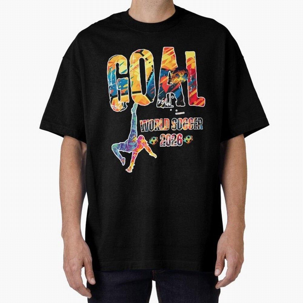 Goal World Soccer Championship 2026 Classic T-Shirt Celebrate Match Day Hype around FIFA World Cup 2026 USA Canada Mexico, CR7 and Messi, England and Germany, Champion Mindset, Group Stage Buzz, Knockout Tension and Passionate Fan Culture; Great