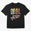Goal World Soccer Championship 2026 Classic T-Shirt Celebrate Match Day Hype around FIFA World Cup 2026 USA Canada Mexico, CR7 and Messi, England and Germany, Champion Mindset, Group Stage Buzz, Knockout Tension and Passionate Fan Culture; Great