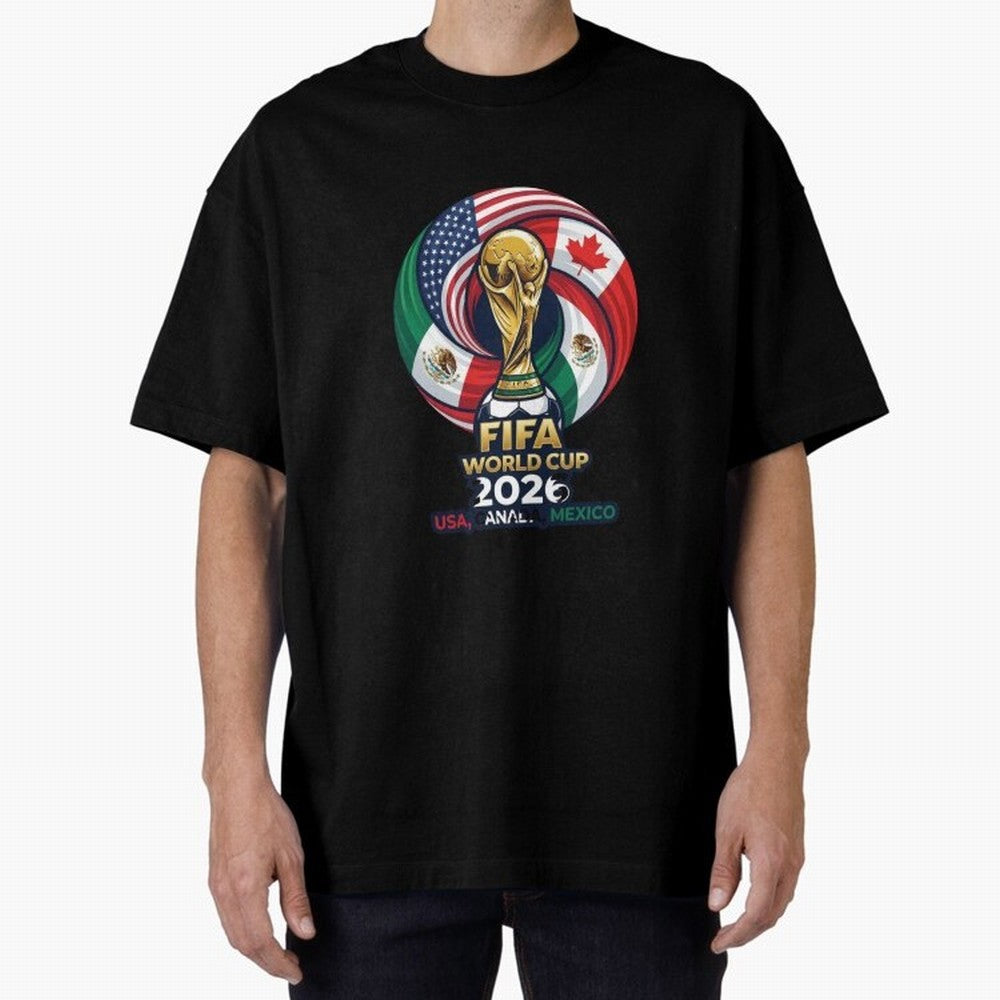 Glossy Host Nations Trophy Shield Classic T-Shirt Bring FIFA World Cup 2026 Group Stage Made for Cristiano Ronaldo, England and Germany Energy, Football Passion, Legendary Performances, Festival Vibes and Supporter Community; Built for Supporters