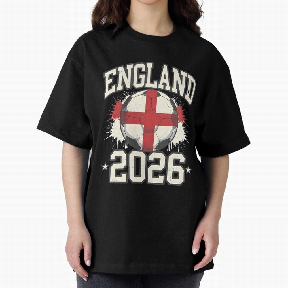 England 2026 World Cup for Football Fans and Teams Classic T-Shirt Honor the Beautiful Game during FIFA World Cup 2026 USA Canada Mexico for Fans of Mbappe and Neymar and Spain, Bringing Match Day Excitement, Supporter Culture, Golden Goals and