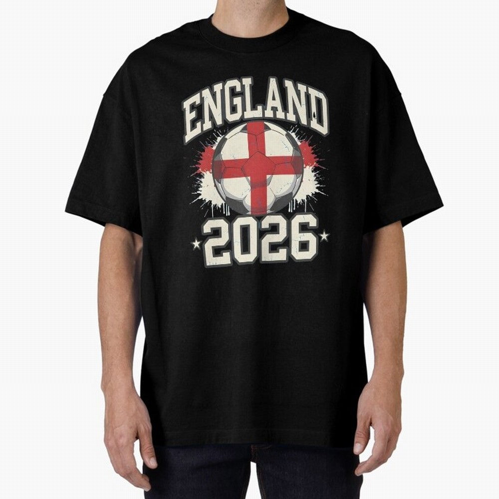 England 2026 World Cup for Football Fans and Teams Classic T-Shirt Honor the Beautiful Game during FIFA World Cup 2026 USA Canada Mexico for Fans of Mbappe and Neymar and Spain, Bringing Match Day Excitement, Supporter Culture, Golden Goals and