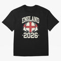 England 2026 World Cup for Football Fans and Teams Classic T-Shirt Honor the Beautiful Game during FIFA World Cup 2026 USA Canada Mexico for Fans of Mbappe and Neymar and Spain, Bringing Match Day Excitement, Supporter Culture, Golden Goals and