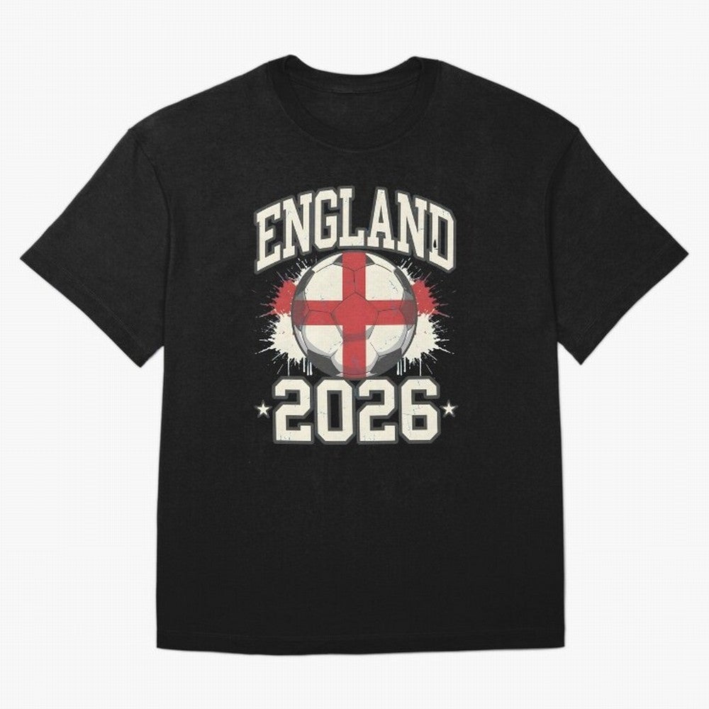 England 2026 World Cup for Football Fans and Teams Classic T-Shirt Honor the Beautiful Game during FIFA World Cup 2026 USA Canada Mexico for Fans of Mbappe and Neymar and Spain, Bringing Match Day Excitement, Supporter Culture, Golden Goals and