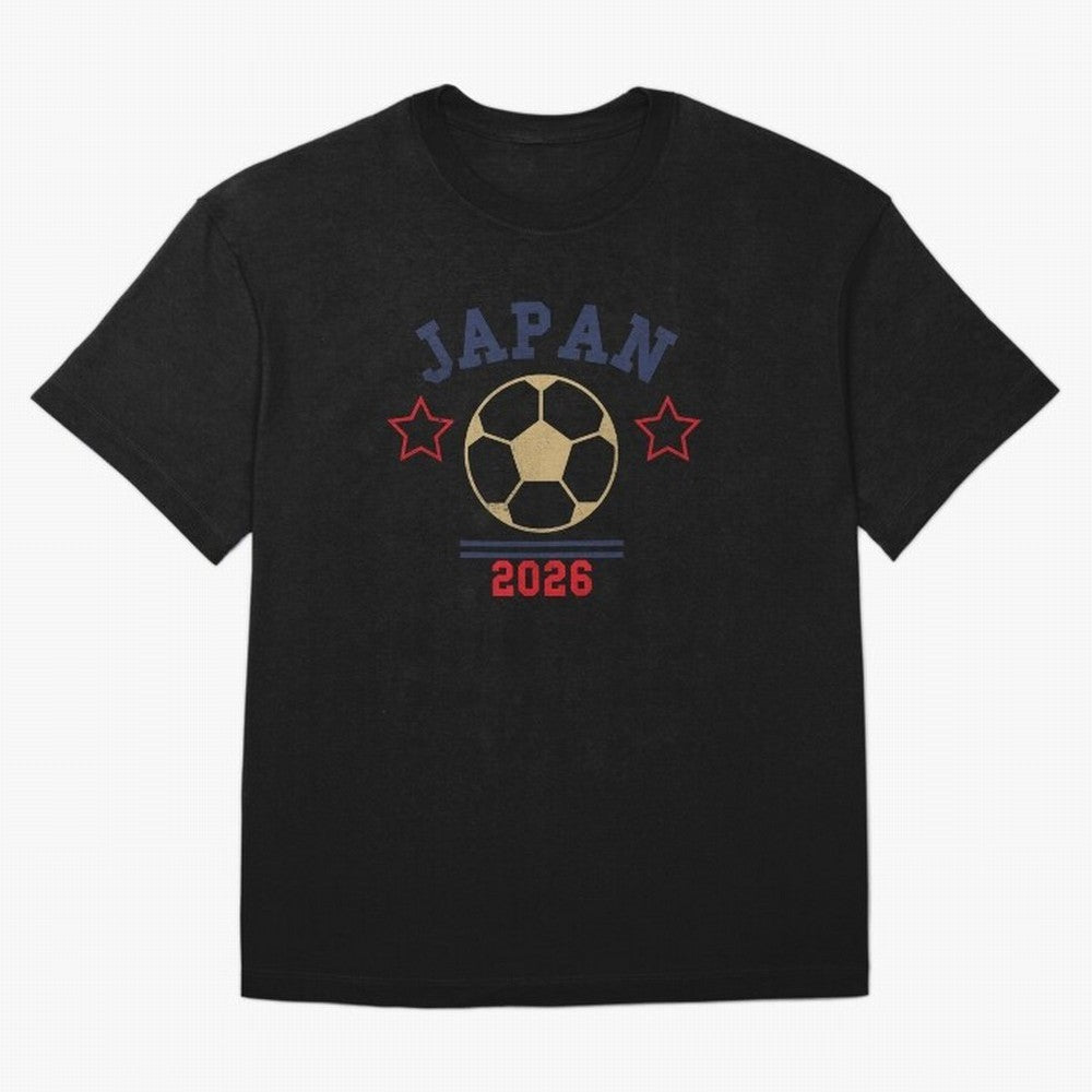 Japan 2026 ¡ª Vintage Soccer Tee Classic T-Shirt Stand with FIFA World Cup 2026 USA Canada Mexico for Fans of CR7 and Argentina, France and Brazil, Bringing Match Day Excitement, Supporter Culture, Golden Goals and Global Football Passion; Built