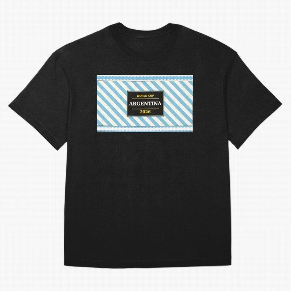 Argentina Football Fan 2026 ¡ª Defending Champions Soccer Fan Gift Classic T-Shirt Make Every Kick Count in FIFA World Cup 2026 Spirit, Connected to France, CR7, Soccer Culture, Superstar Moments, National Team Dreams and Competitive Fire; Perfect