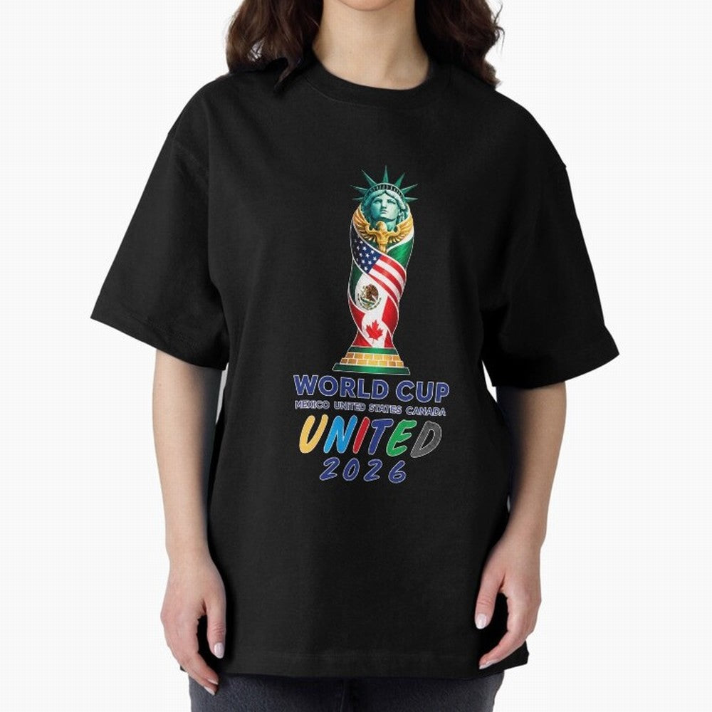 World Cup United 2026 Mexico USA Canada Soccer Design Classic T-Shirt Back Your Heroes with the FIFA World Cup 2026 Group Stage Journey through Cristiano Ronaldo, Haaland and CR7 Highlights, France Pride, Soccer Culture, Superstar Moments, National