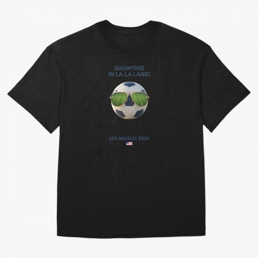 WC26 Hosting City: Los Angeles | Fun and Smart Soccer Fan Gear Classic T-Shirt Celebrate the Biggest Stage of FIFA World Cup 2026 USA Canada Mexico Featuring Mbappe and Neymar, Brazil Energy, Match Day Excitement, Supporter Culture, Golden Goals