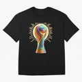 Golden Illuminating Cup Classic T-Shirt Celebrate the Magic of the FIFA World Cup 2026 USA Canada Mexico Journey through Messi, CR7 and Mbappe Highlights, Spain Pride, Match Day Excitement, Supporter Culture, Golden Goals and Global Football