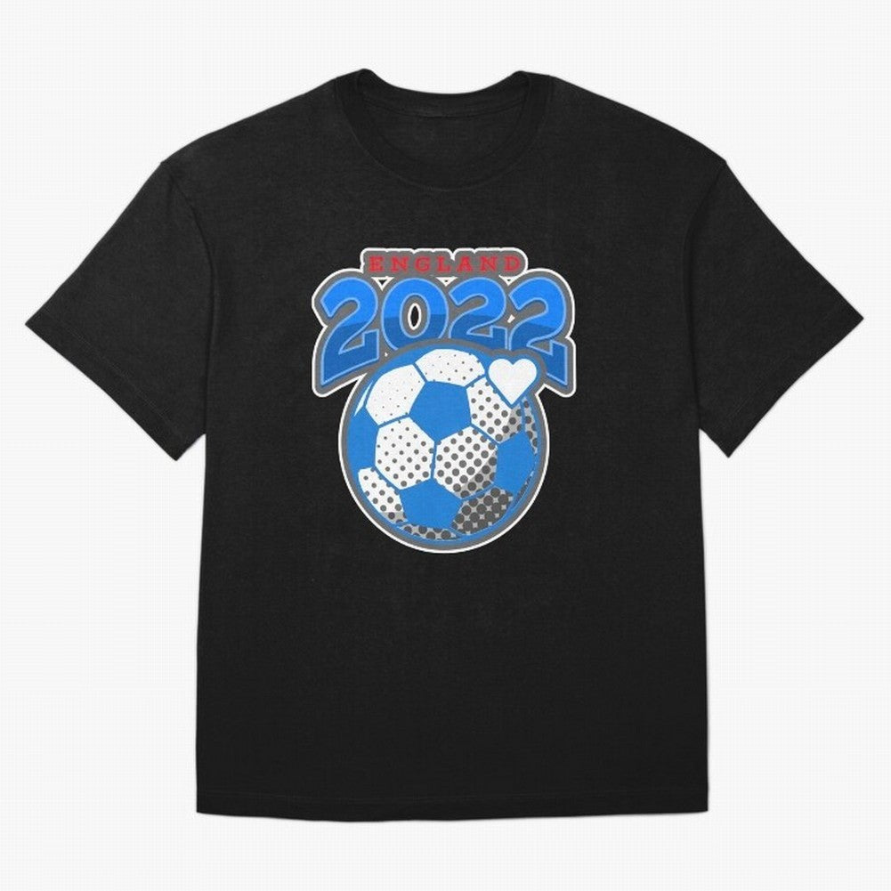 England 2022 Design Classic T-Shirt Make Memories around FIFA World Cup 2026 USA Canada Mexico Centered on Haaland and Mbappe, England Energy, Football Festival Excitement, Trophy Ambitions, Country Rivalries and Star Player Buzz; Perfect for