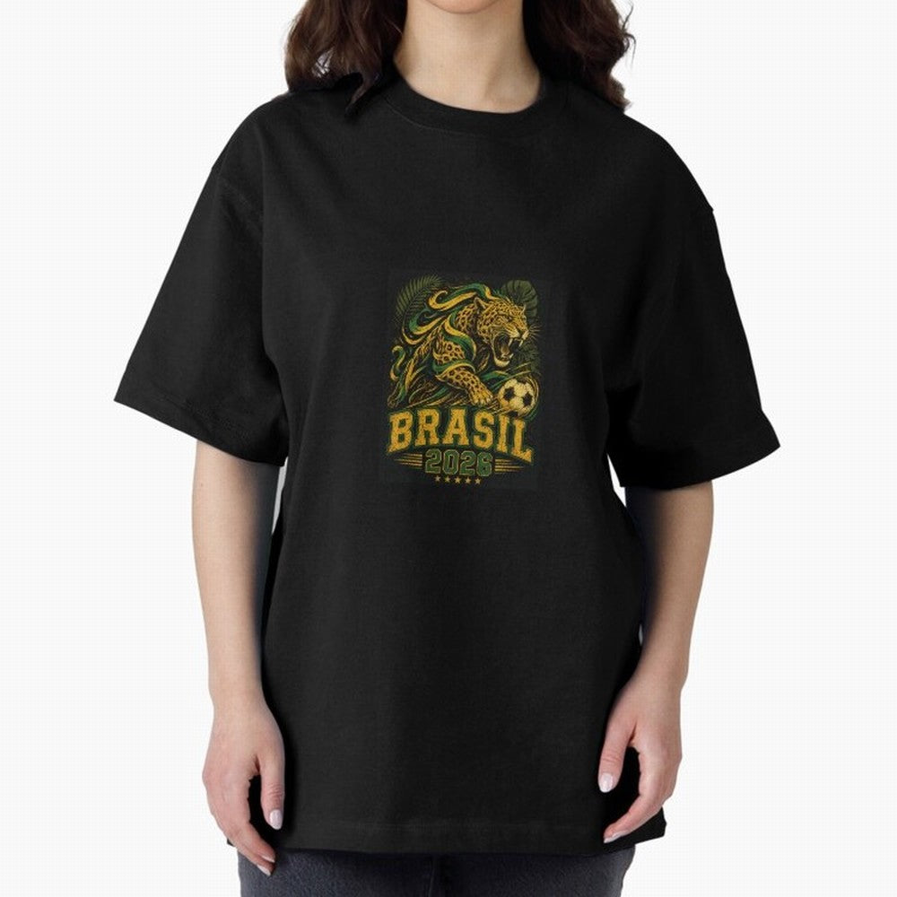 Samba Flame - Brasil World Cup 2026 Fan shirt Classic T-Shirt Feel the Trophy Chase of FIFA World Cup 2026 Spirit, Featuring England, France and Netherlands, Cristiano Ronaldo, Haaland and CR7, Sports Nostalgia, International Competition, Famous