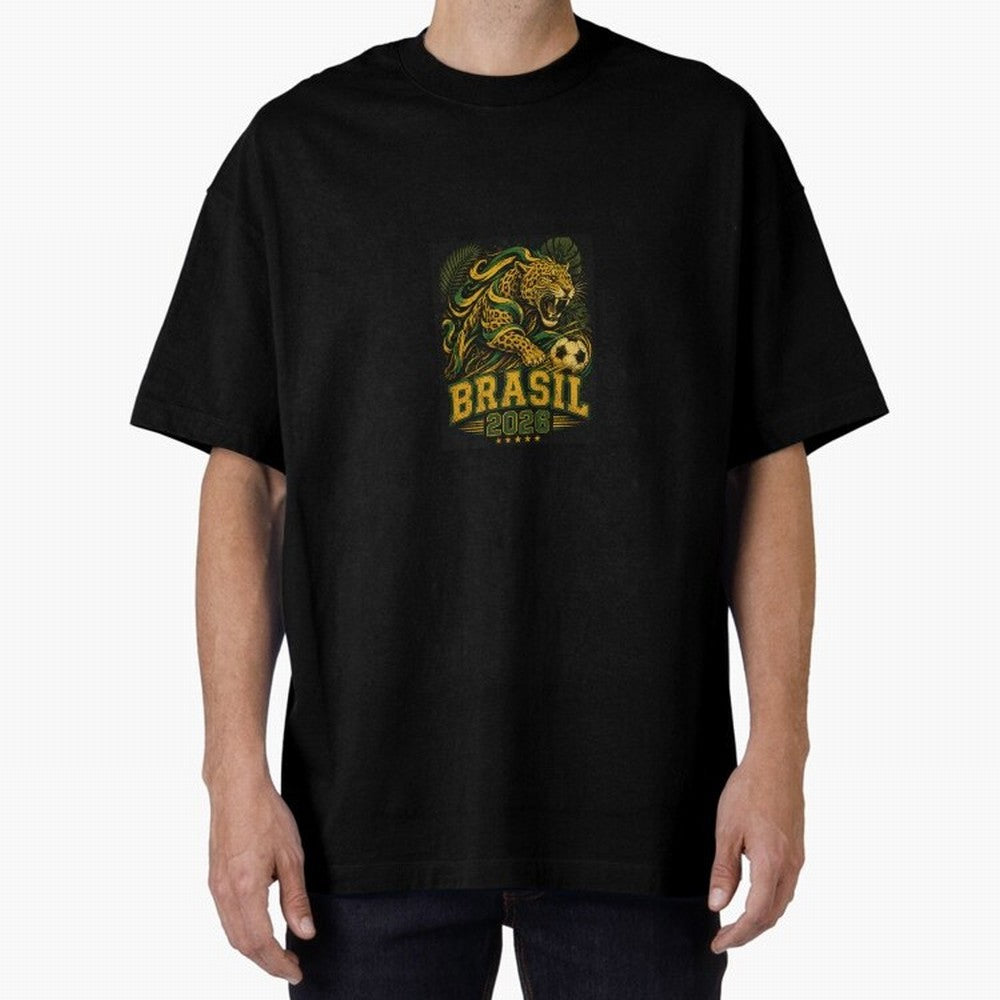 Samba Flame - Brasil World Cup 2026 Fan shirt Classic T-Shirt Feel the Trophy Chase of FIFA World Cup 2026 Spirit, Featuring England, France and Netherlands, Cristiano Ronaldo, Haaland and CR7, Sports Nostalgia, International Competition, Famous