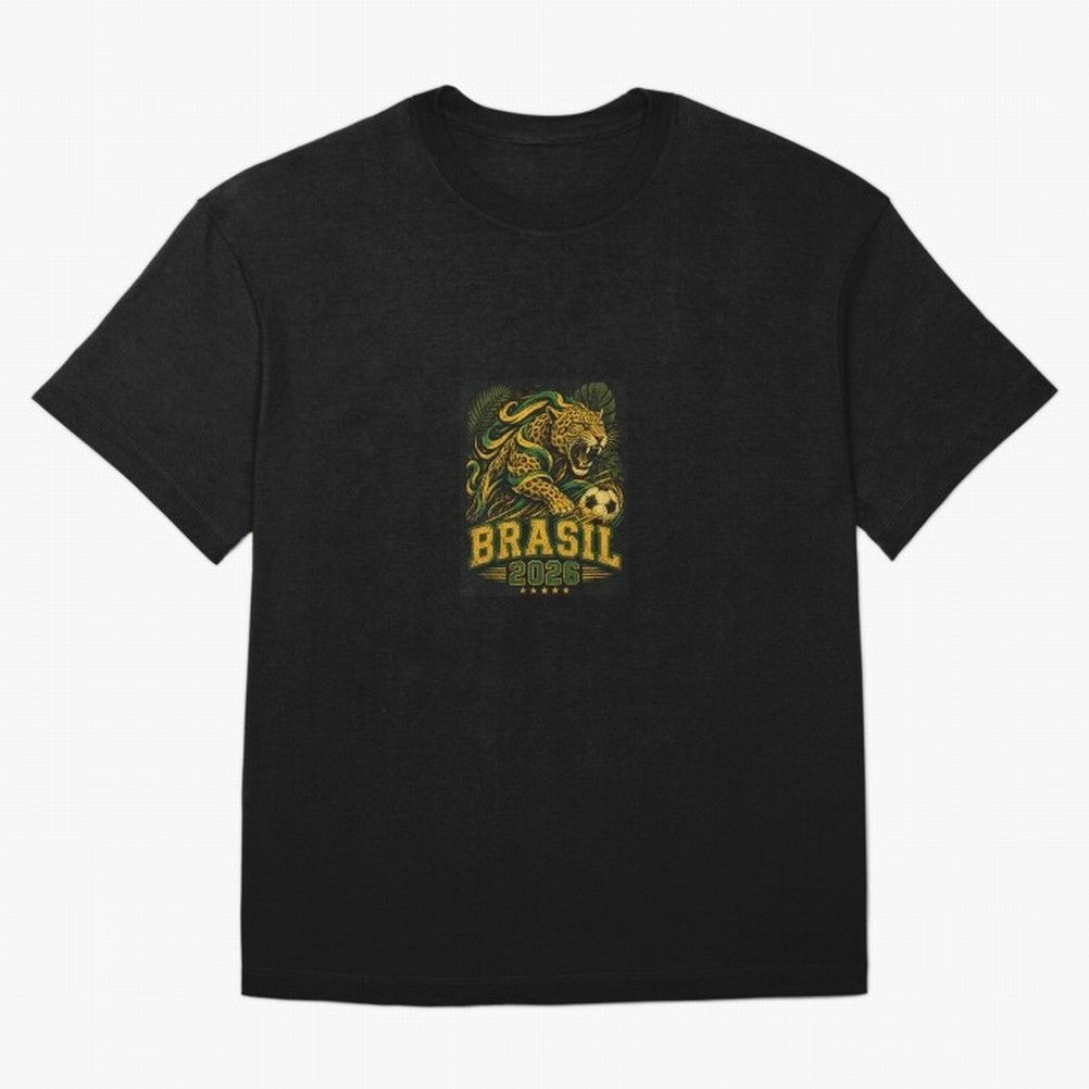 Samba Flame - Brasil World Cup 2026 Fan shirt Classic T-Shirt Feel the Trophy Chase of FIFA World Cup 2026 Spirit, Featuring England, France and Netherlands, Cristiano Ronaldo, Haaland and CR7, Sports Nostalgia, International Competition, Famous